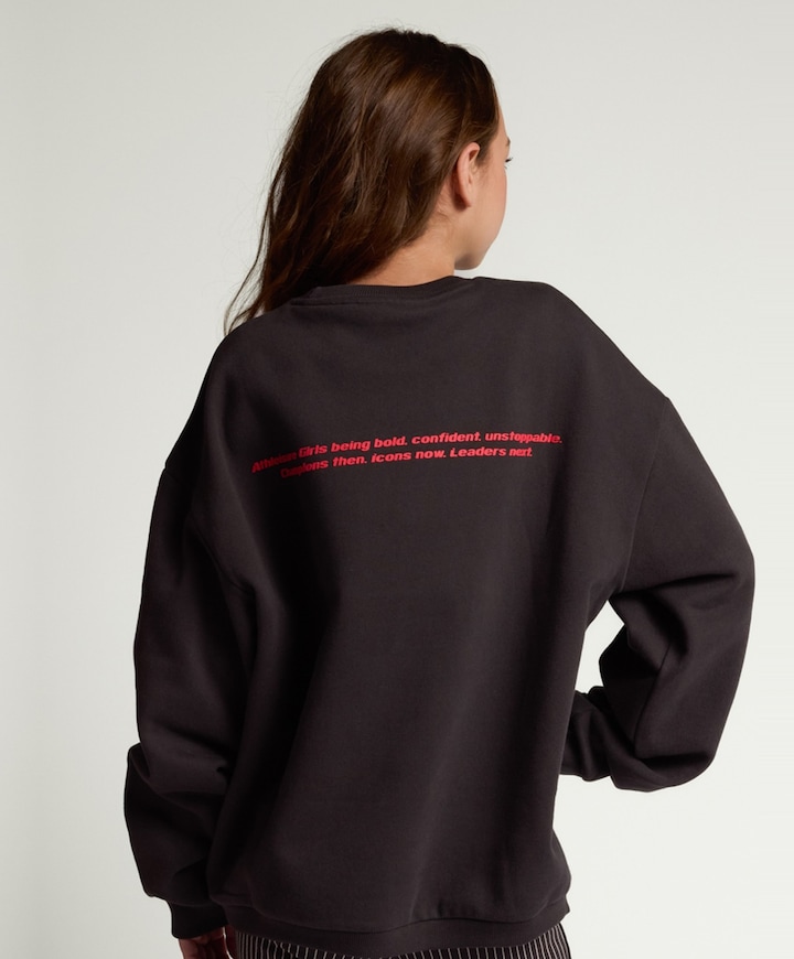 Meisjes sweater grijs