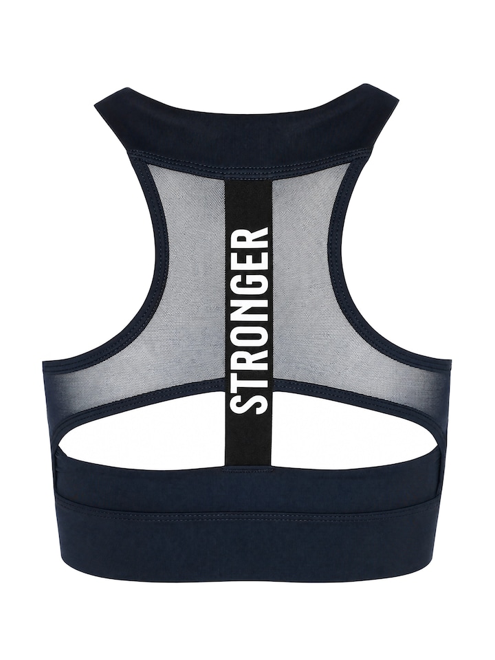 Dames sport bh blauw