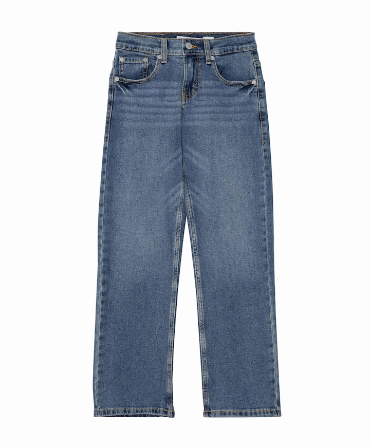 LVB 555 relaxed straight jeans jongens jeans blauw