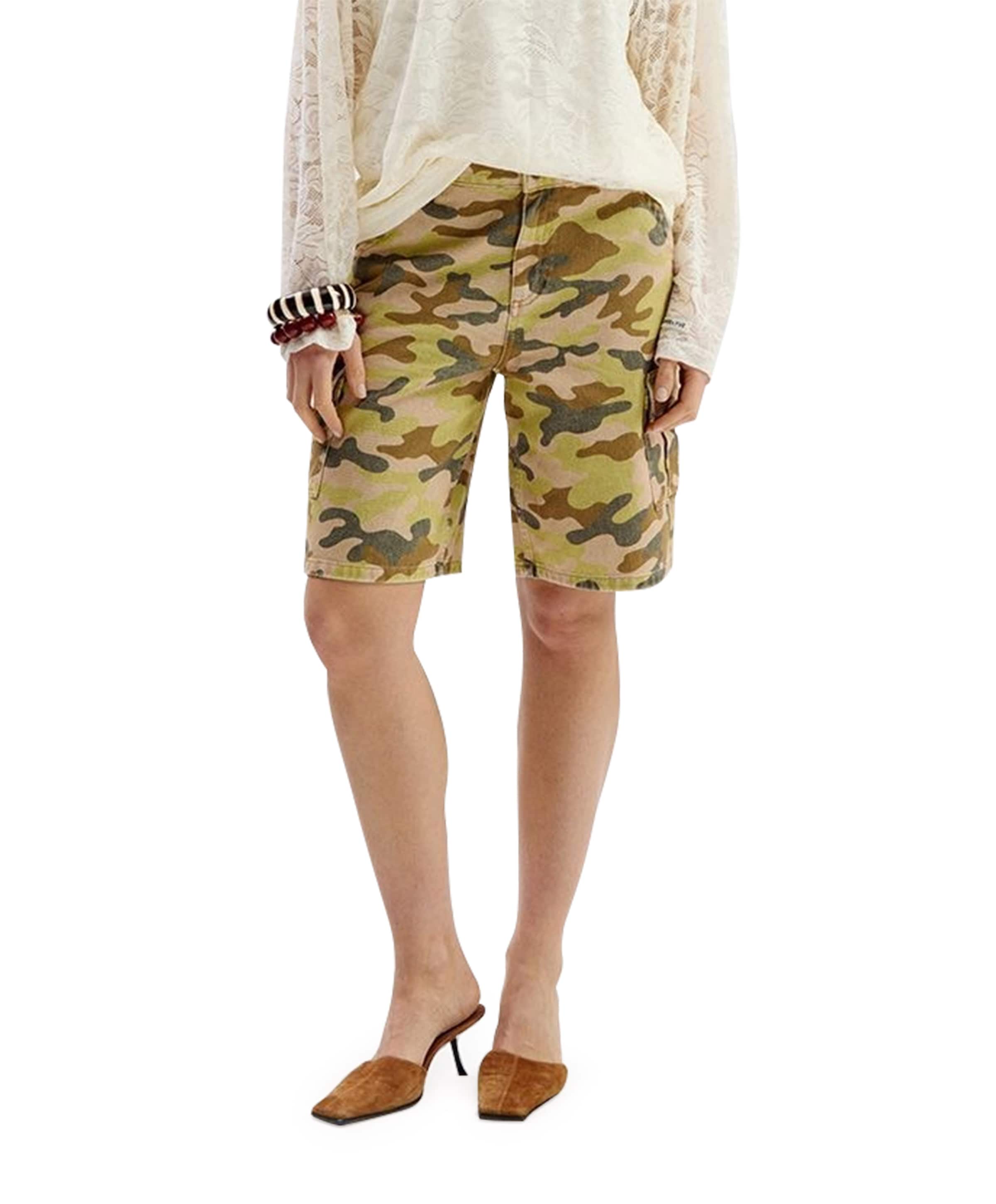 SCOTT-SH dames bermuda groen