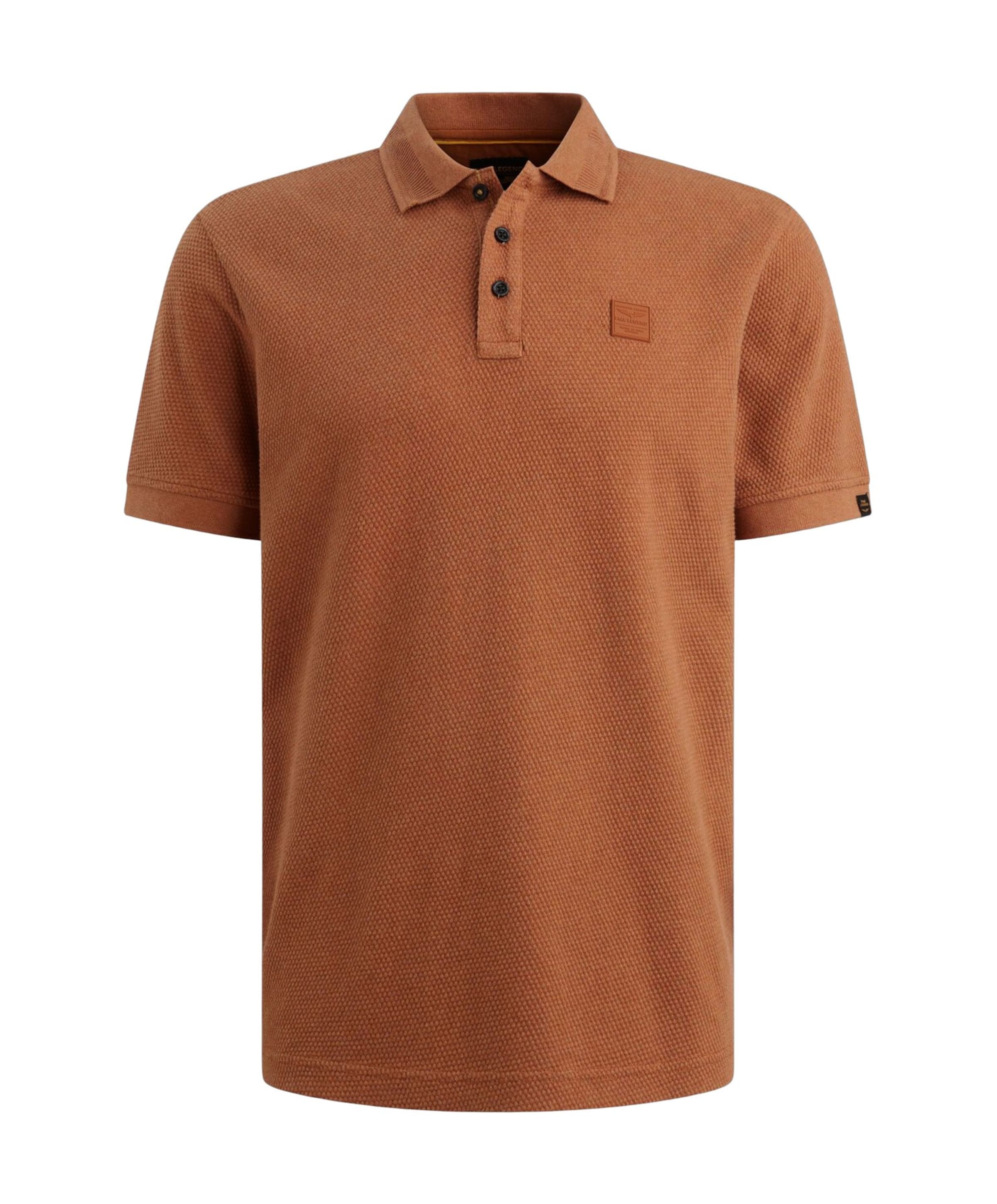 Heren polo oranje
