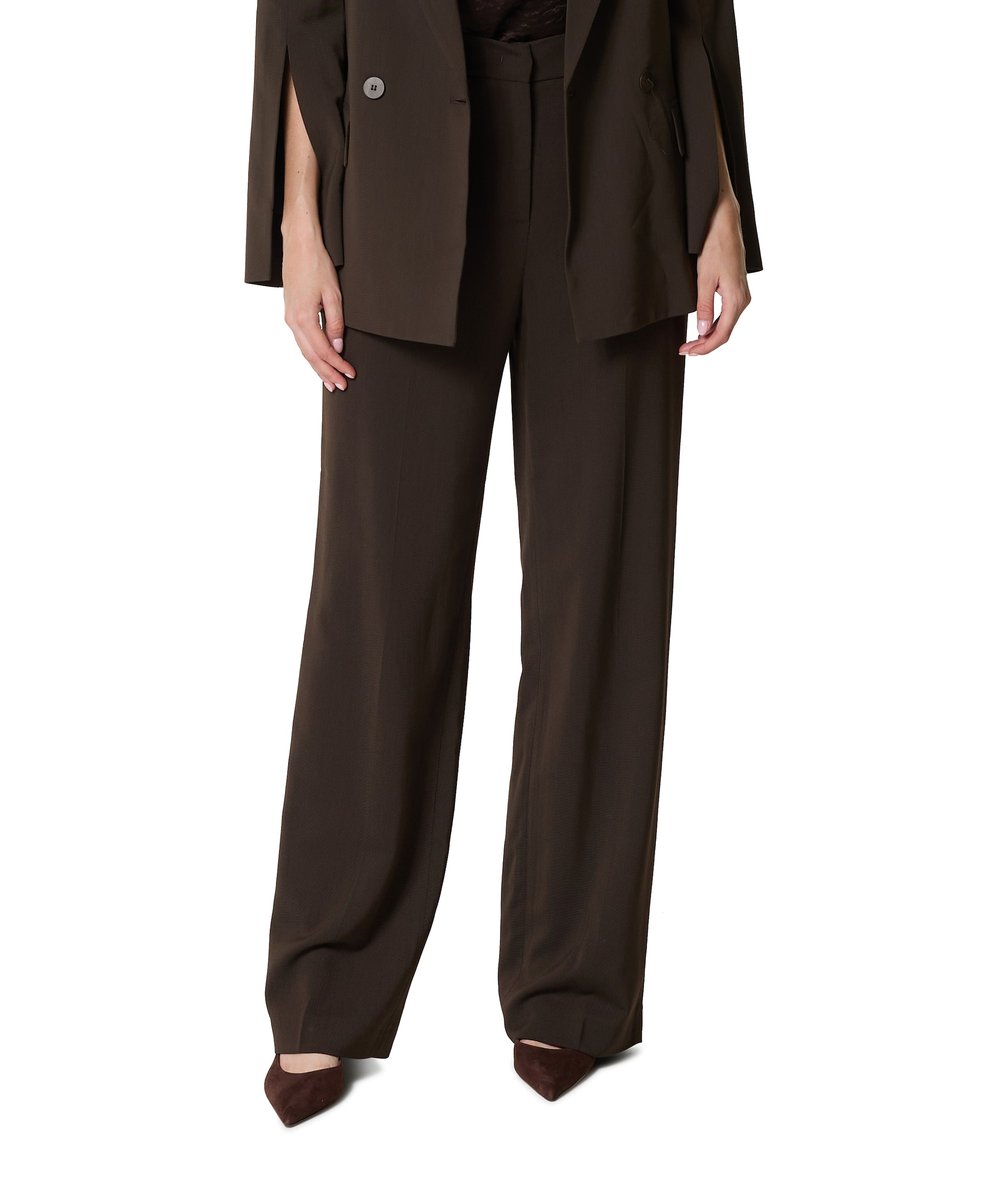 dames broek bruin