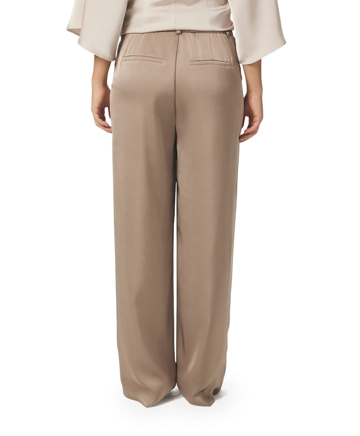 Emmett Heavy Sateen Pants dames broek beige