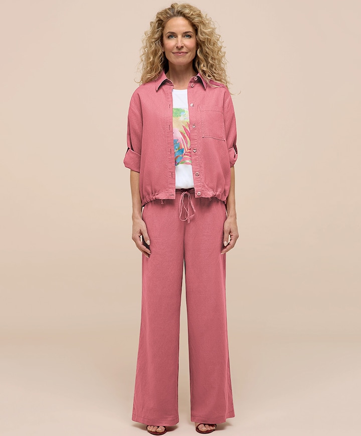 Dames blouse roze