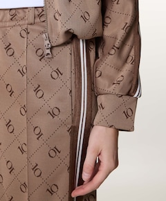 track monogram dames broek beige