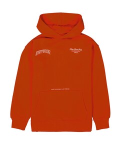 Meisjes hoodie oranje