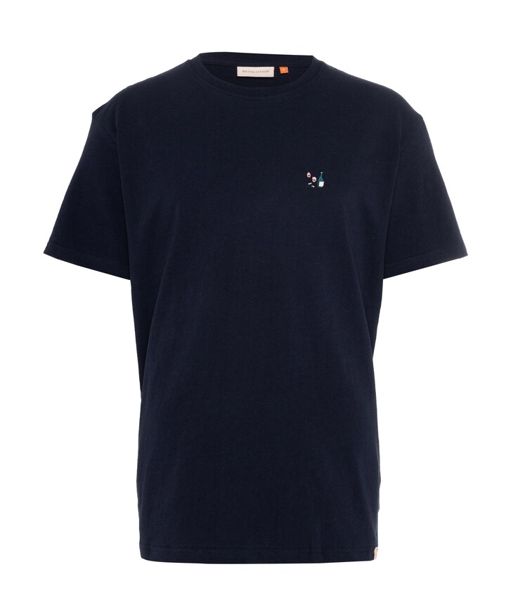 Heren t-shirt blauw