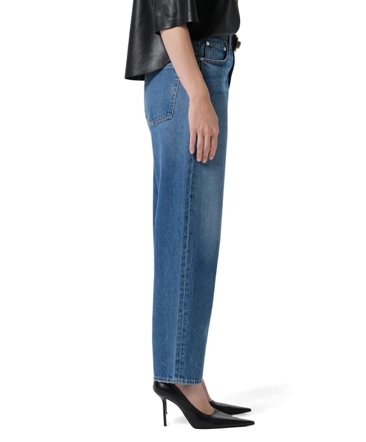 The Taper jean in pastis dames jeans blauw