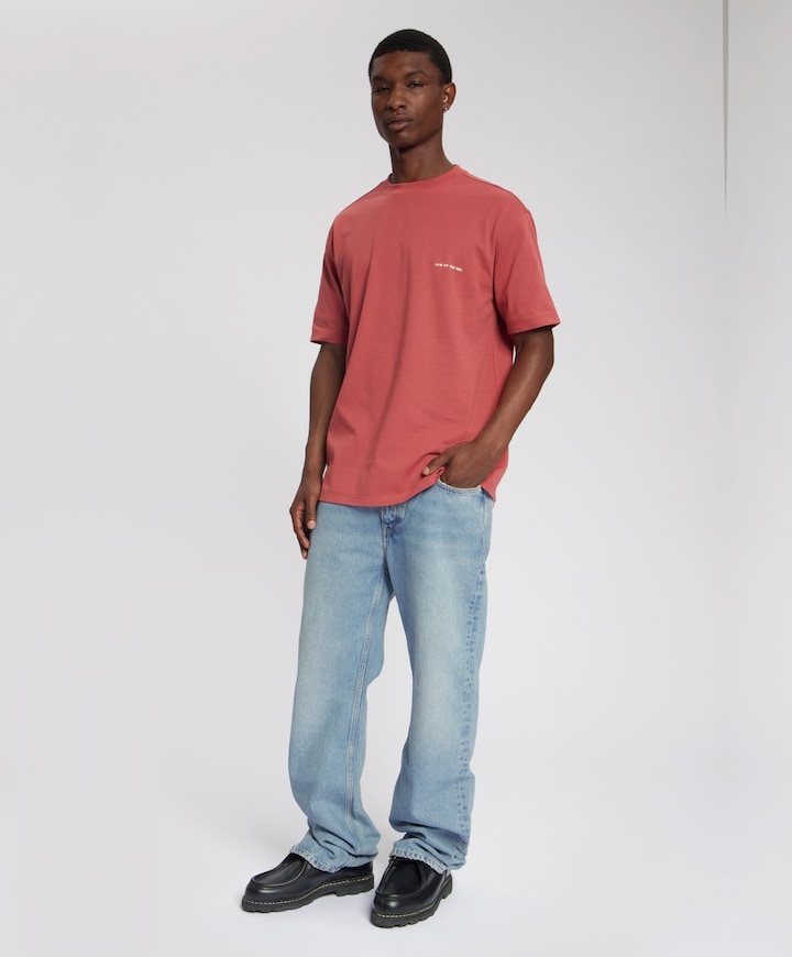 Heren T-shirt rood