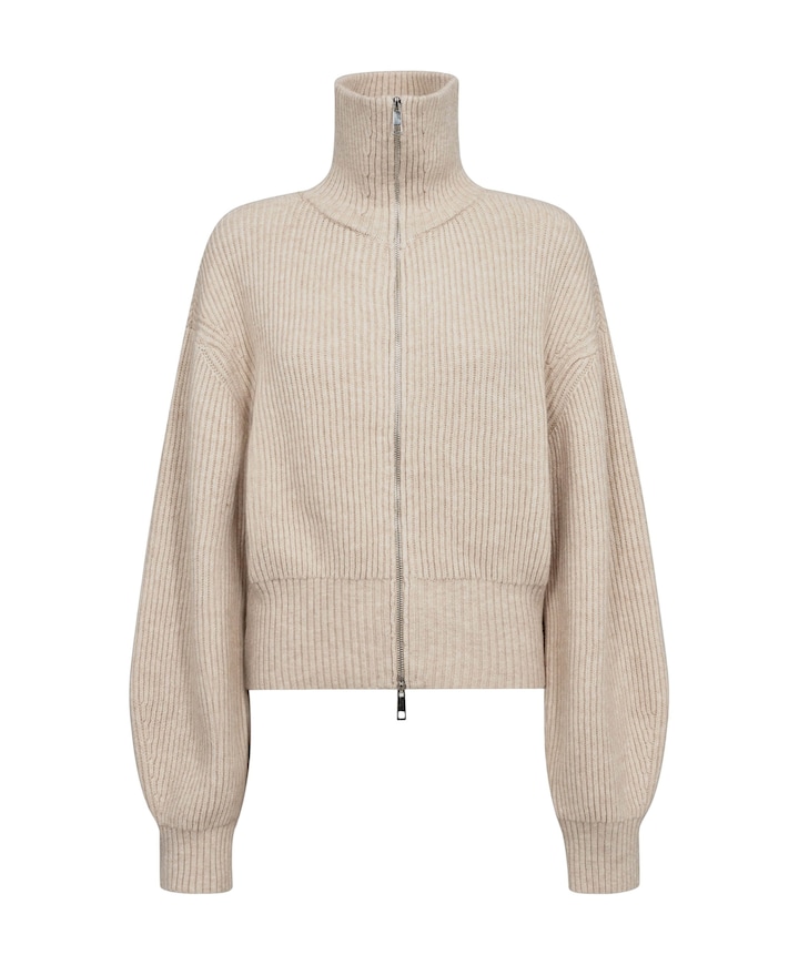 Dames vest ecru