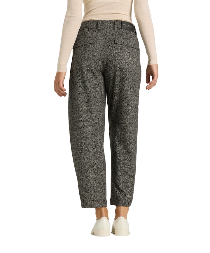 Orly plain dames broek grijs