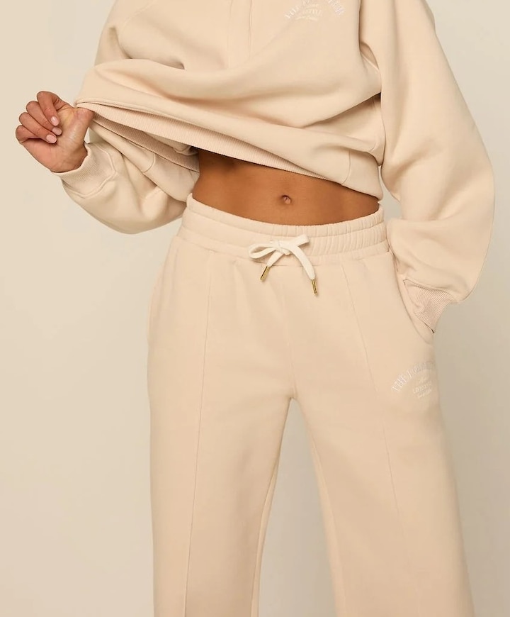 Ebony Pants dames trainingsbroek beige