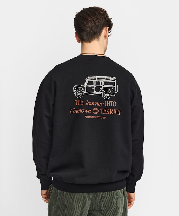 Heren sweater zwart