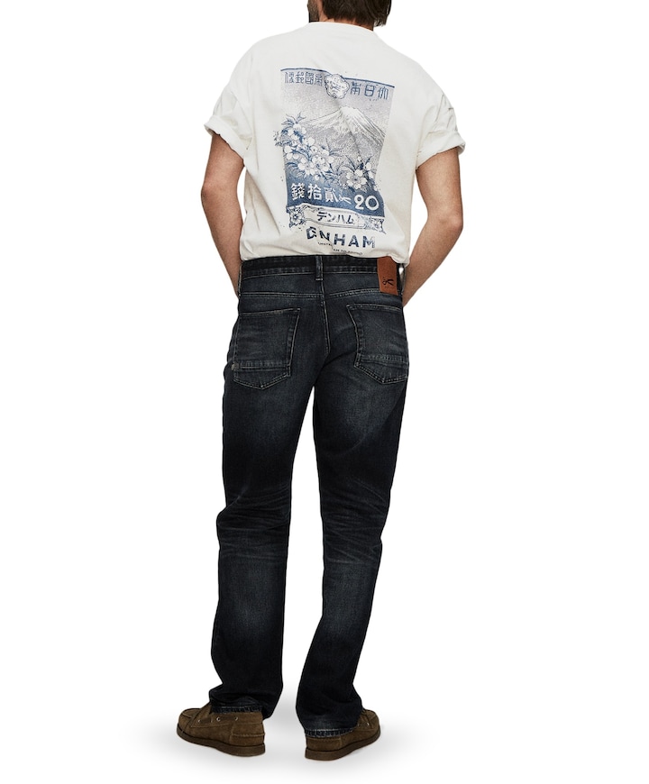 RIDGE JESSY heren jeans blauw