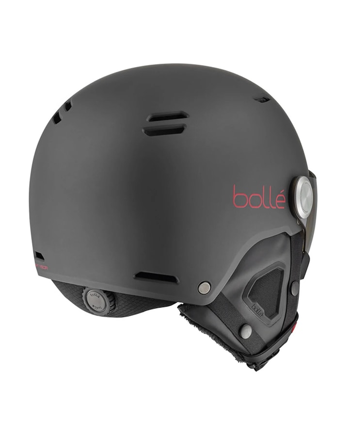 Skihelm uniseks grijs