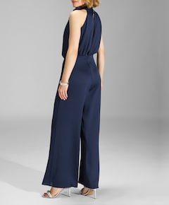dames jumpsuit blauw