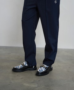 Loafer Broken Plate heren moccasins zwart