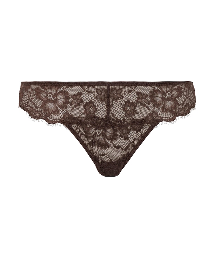 Dames slip bruin