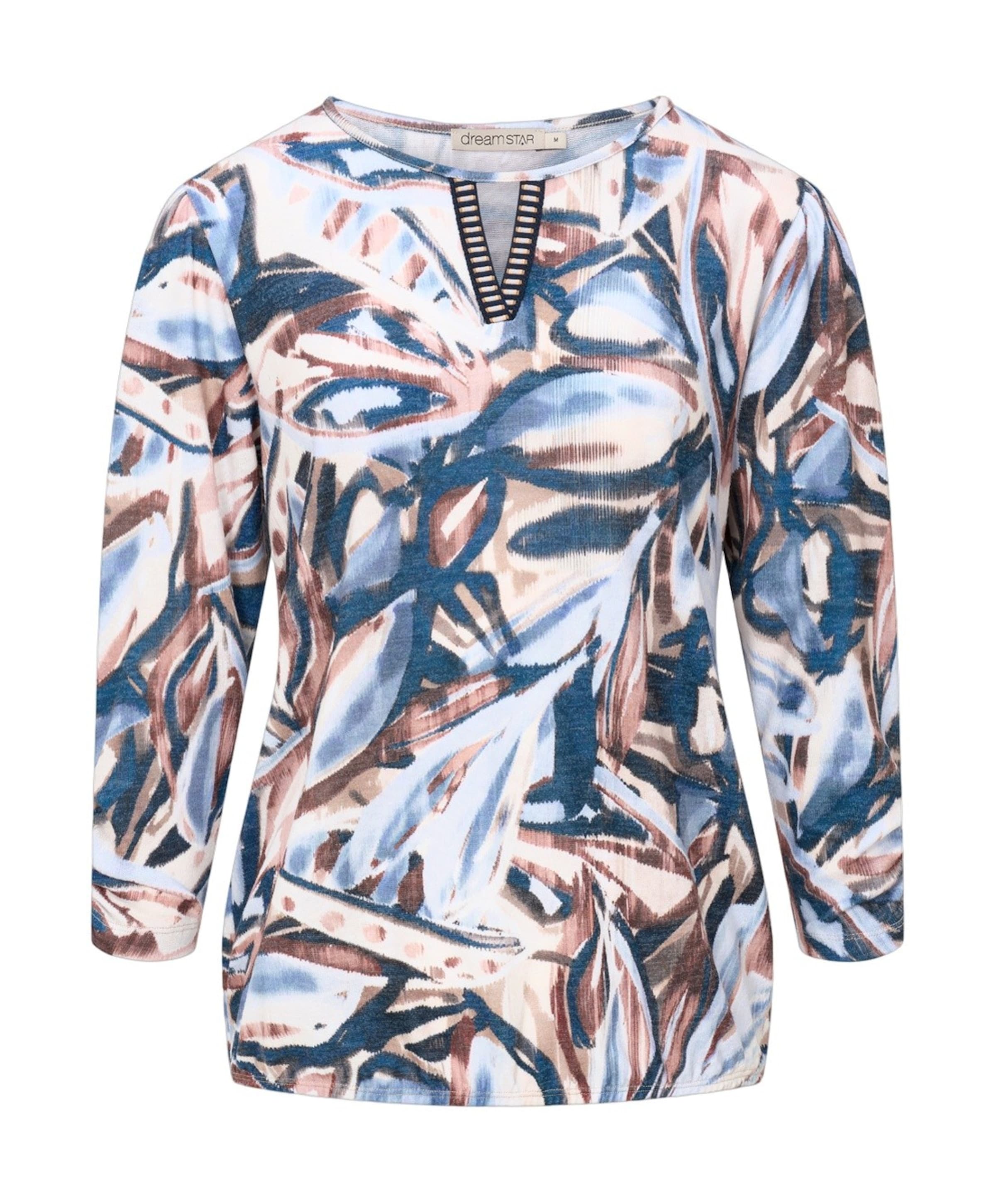 Dames longsleeve blauw