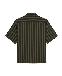 Heren overhemd korte mouw zwart