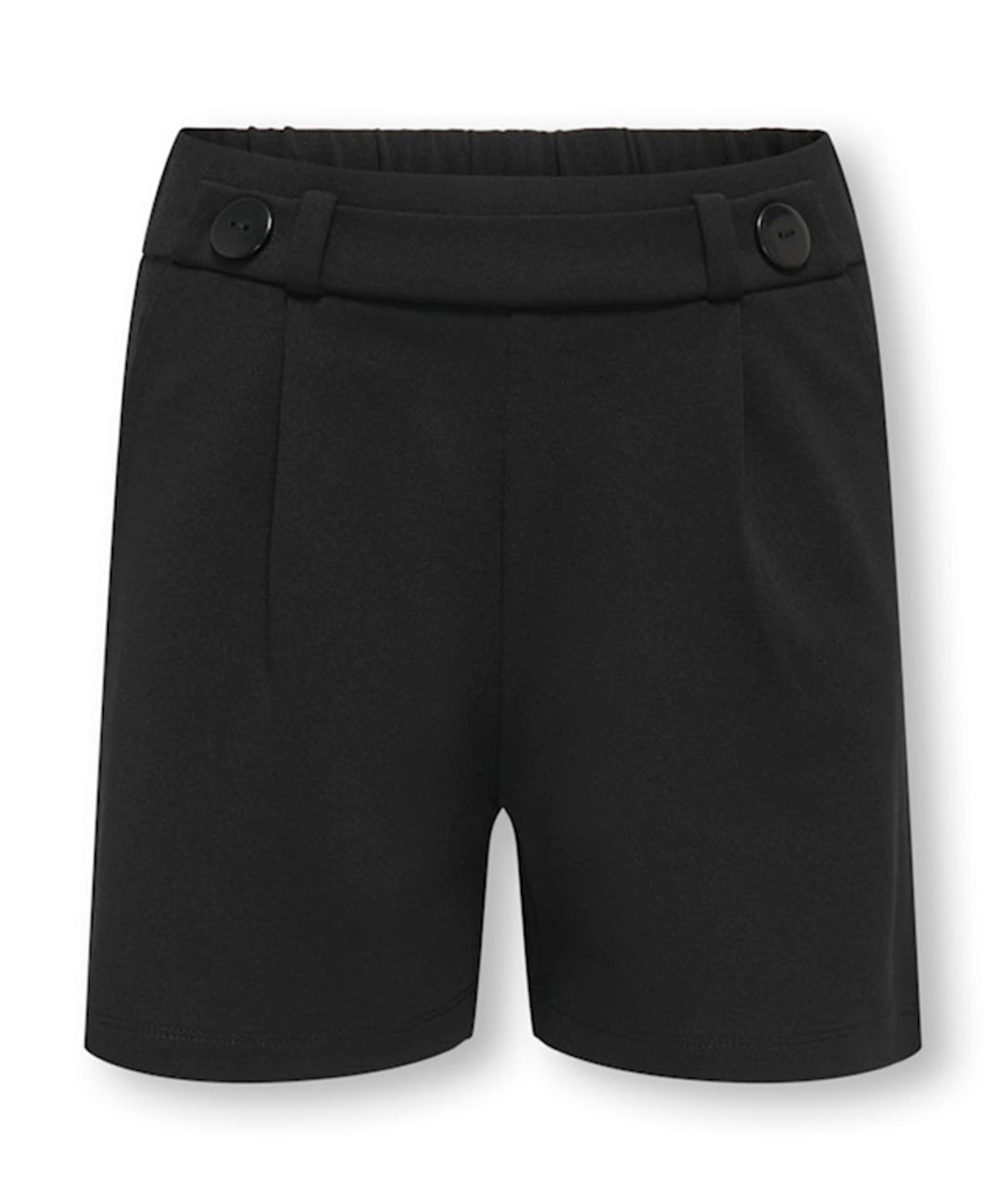 KOGGEGGO LIFE BUTTON SHORTS VD JRS meisjes korte broek zwart