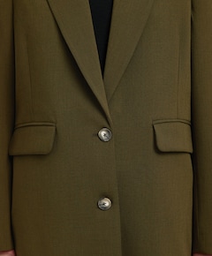 Dames blazer groen