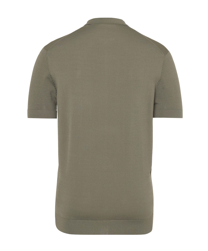 Heren polo bruin