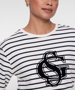 Dames sweater blauw