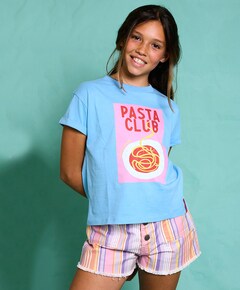 Meisjes t-shirt blauw