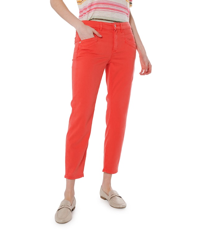 Liv 7/8 jeans oranje
