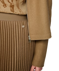 Dames rok beige