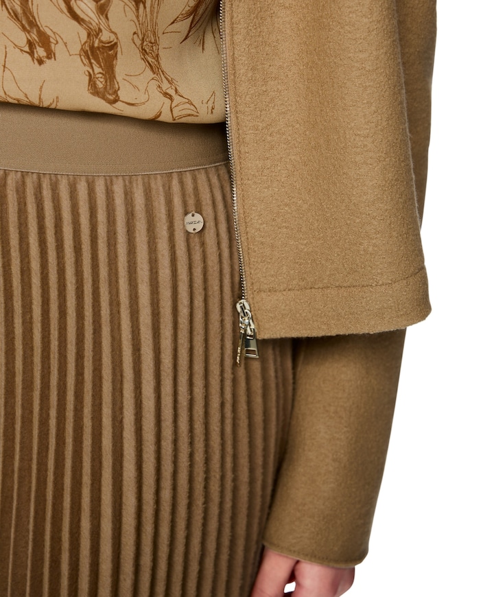 Dames rok beige