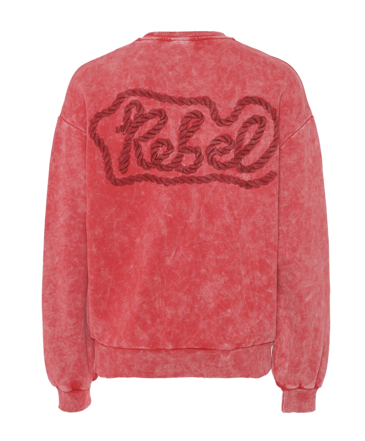 Dames sweater rood