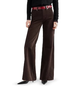 Lotta Corduroy  dames broek bruin