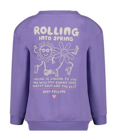 Meisjes sweater paars