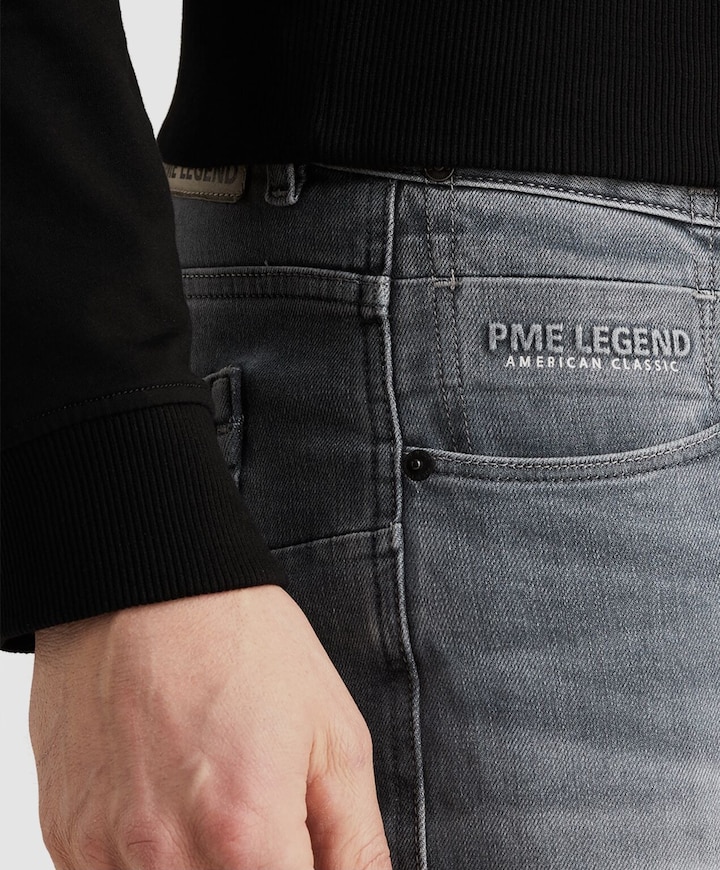 PME LEGEND NIGHTFLIGHT JEANS ELEME heren jeans grijs