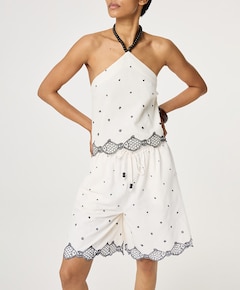 Bohdi dames korte broek ecru