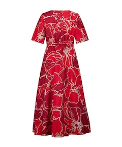 Dames jurk rood