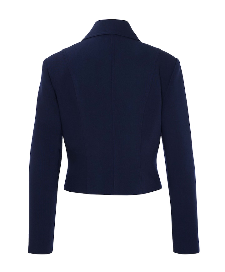Dames jas blauw
