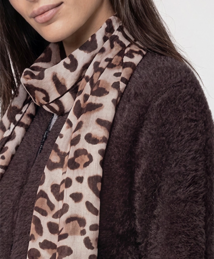Dames sjaal beige