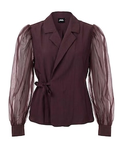 Dames top bordeaux