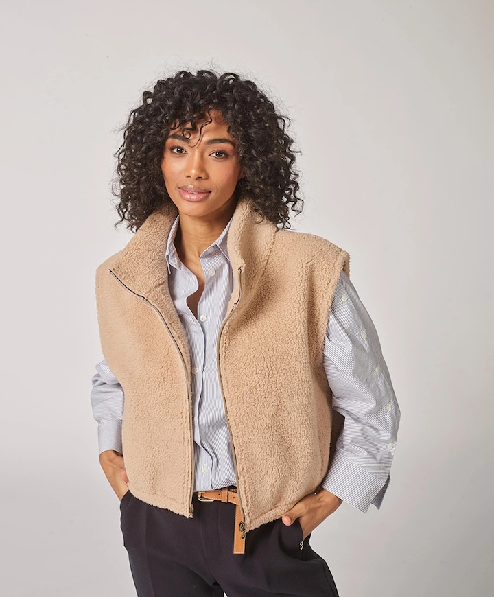 Gilet beige
