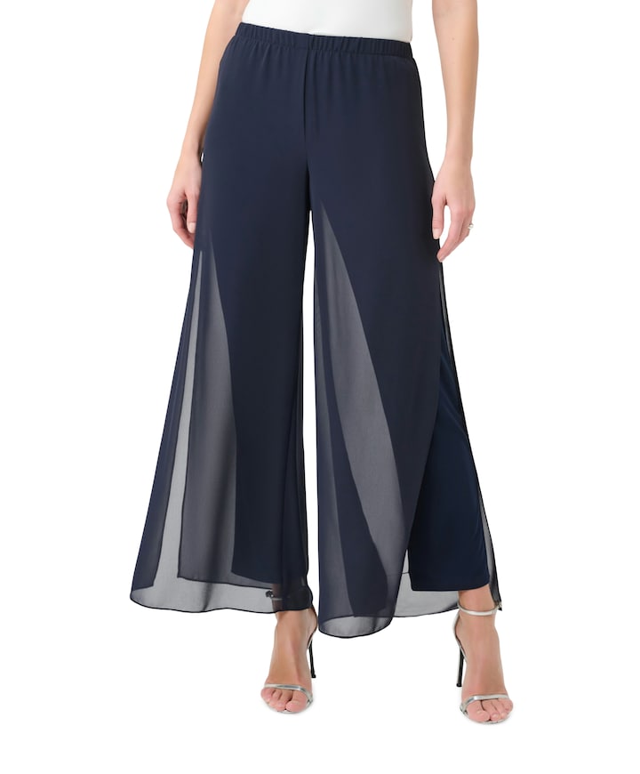 Pant dames broek blauw