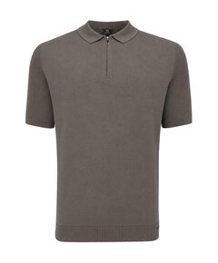 Heren polo beige