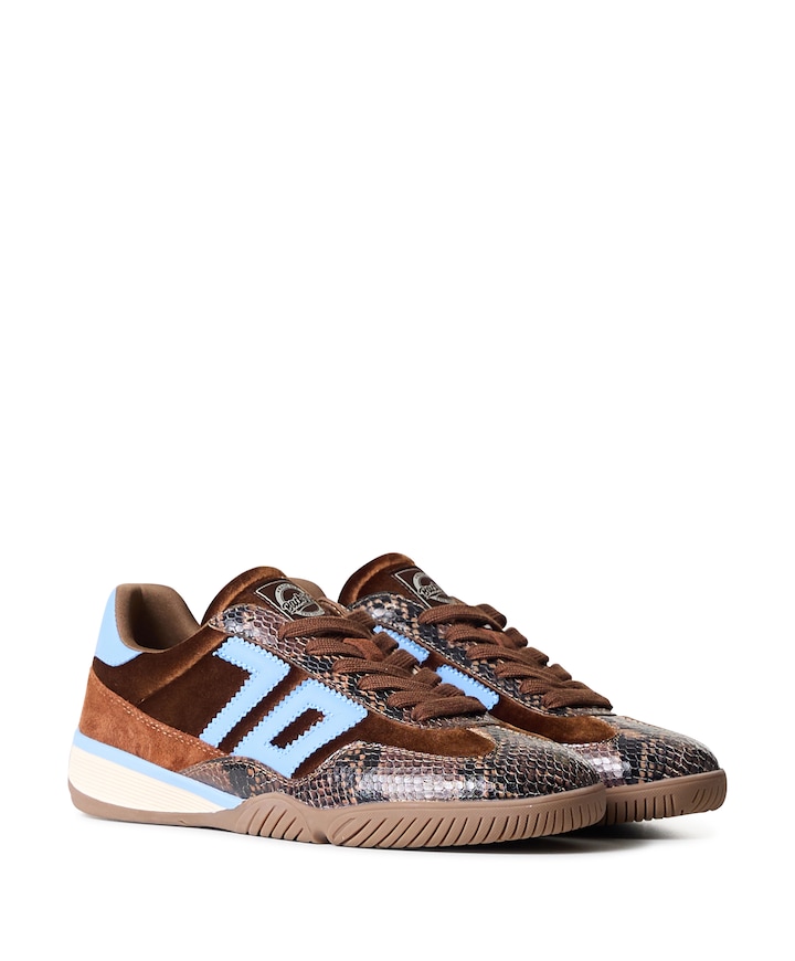 FIREBALL dames sneakers bruin