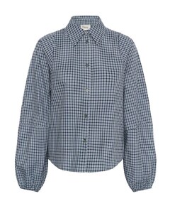 Dames blouse blauw