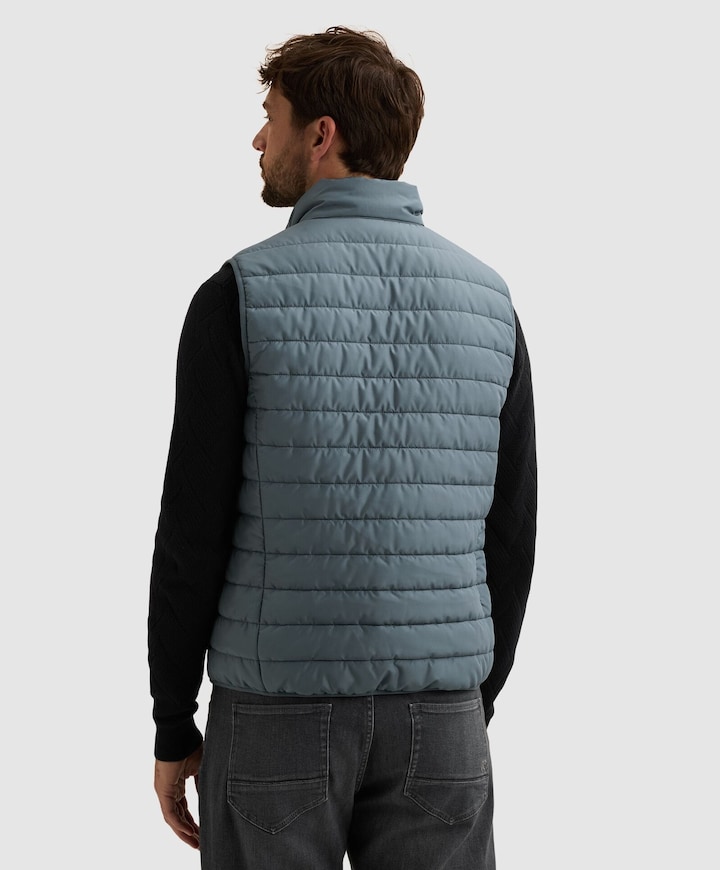 Heren bodywarmer blauw