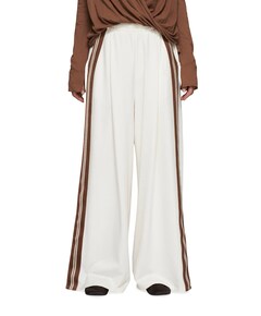 wide tape broek ecru