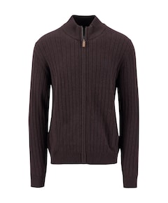 Heren vest bruin