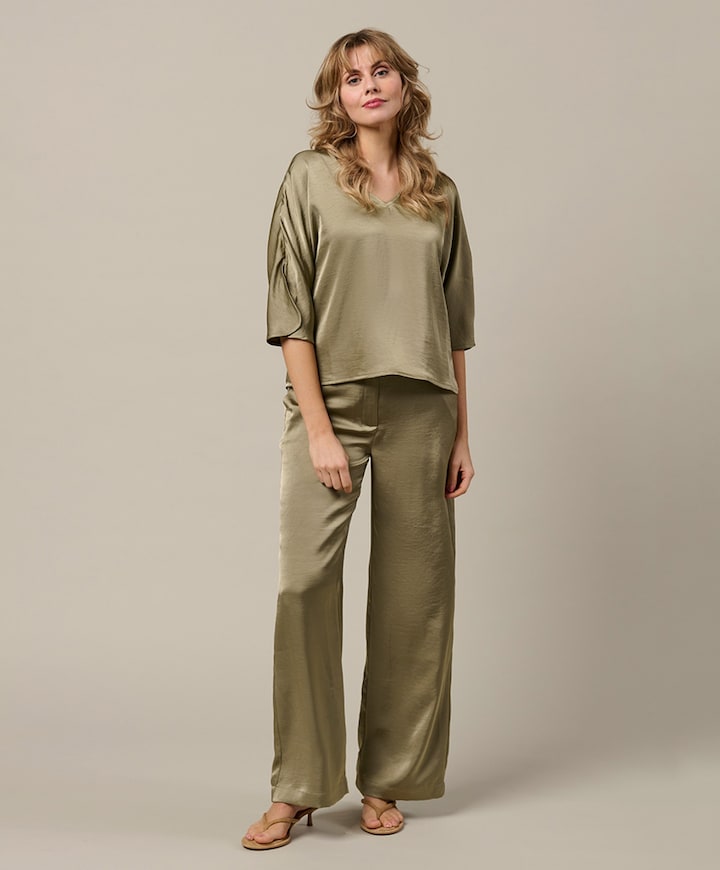 Dames top groen